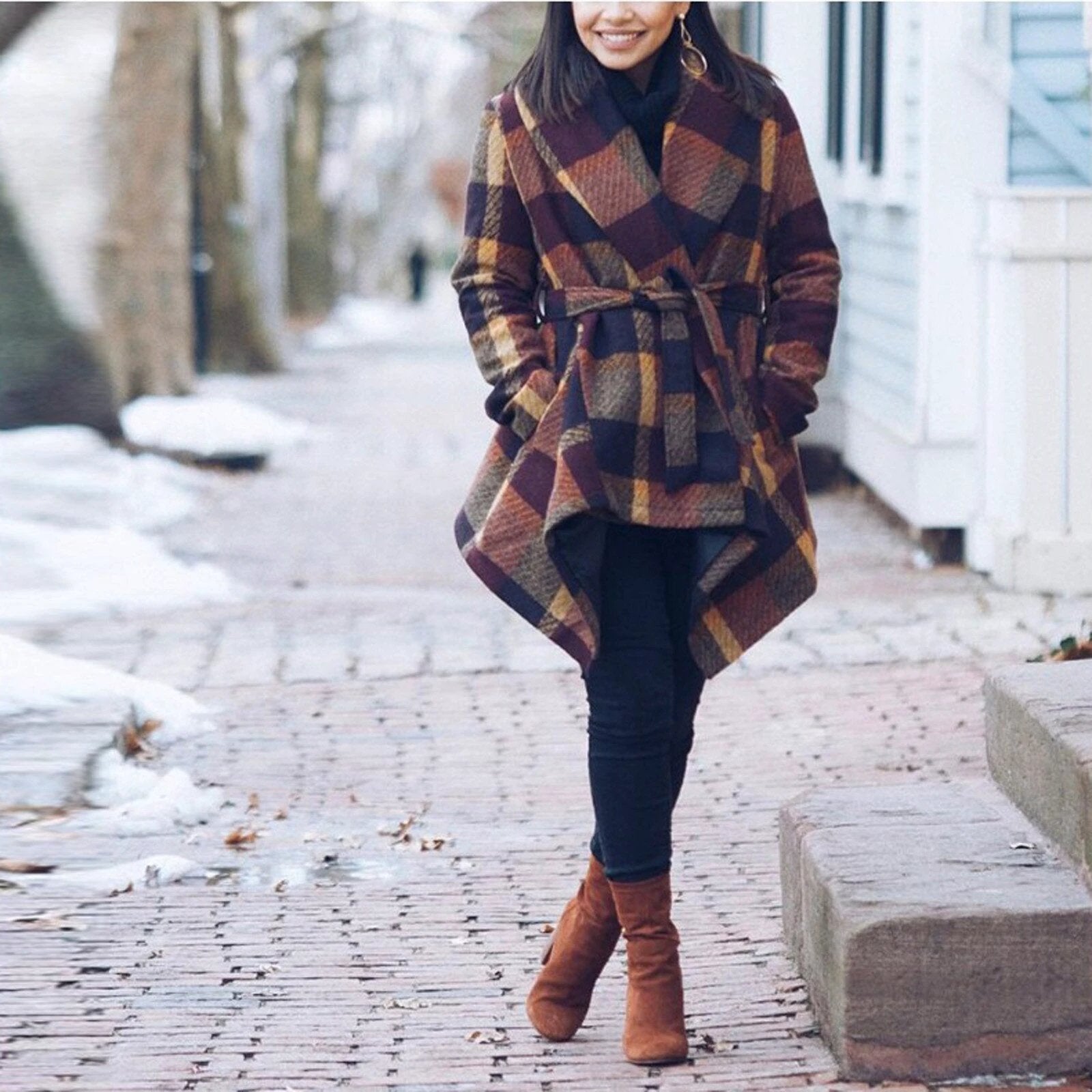 Autumn and winter new plus size women by GJG Denim