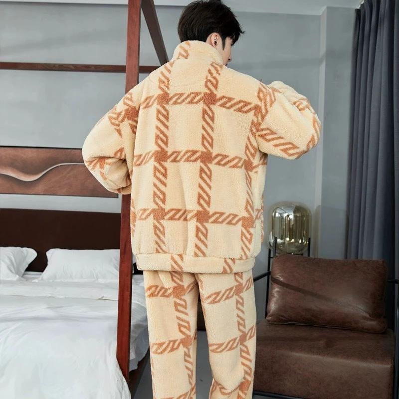 Men's Zipper Pajamas Thickened by GJG Denim