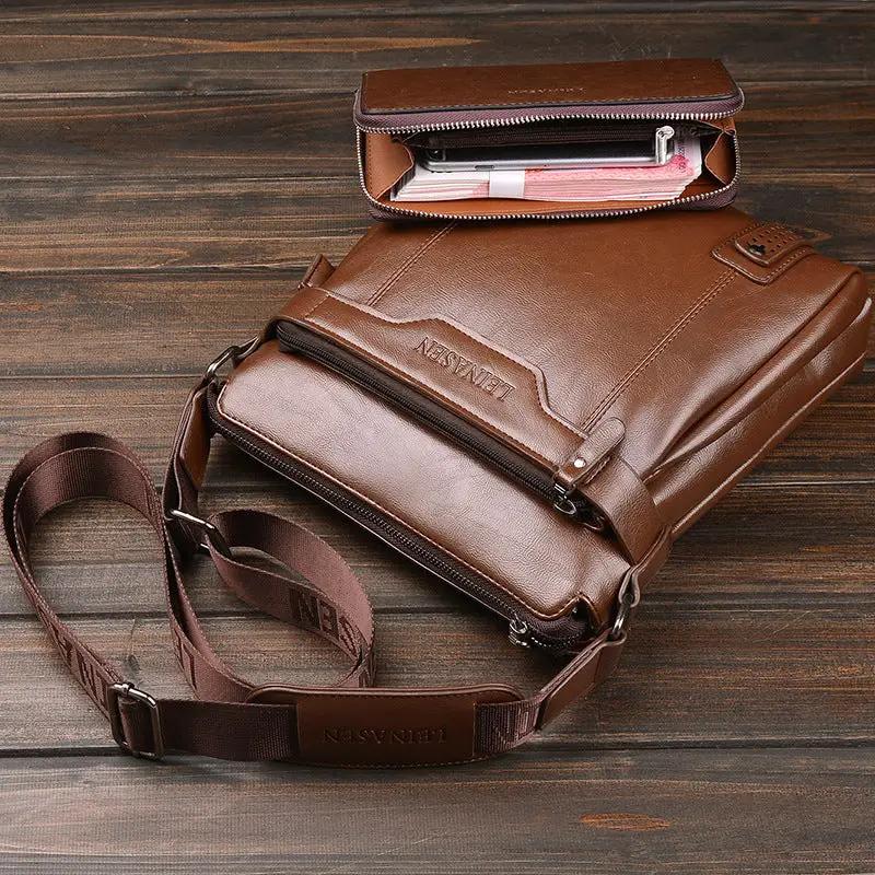 Men's Messenger Bag by GJG Denim