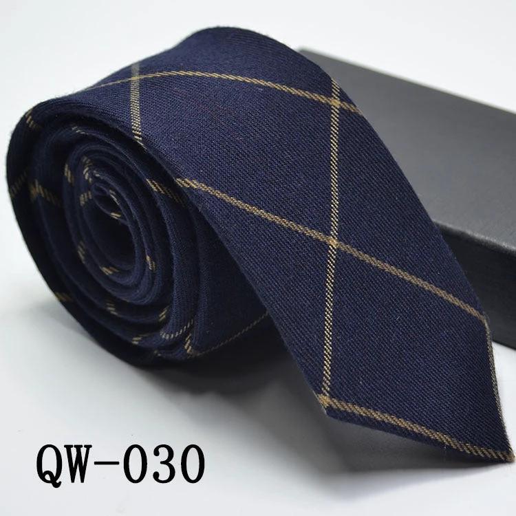 Men's Super Narrow Wool-like Elegant Tie by GJG Denim