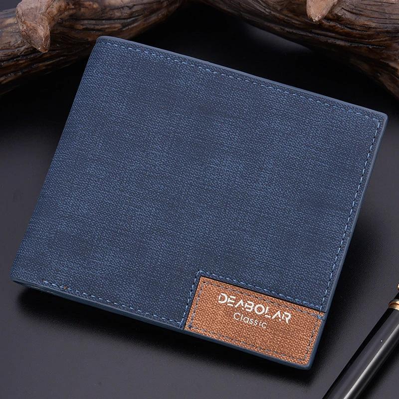 Men's Short Wallet by GJG Denim