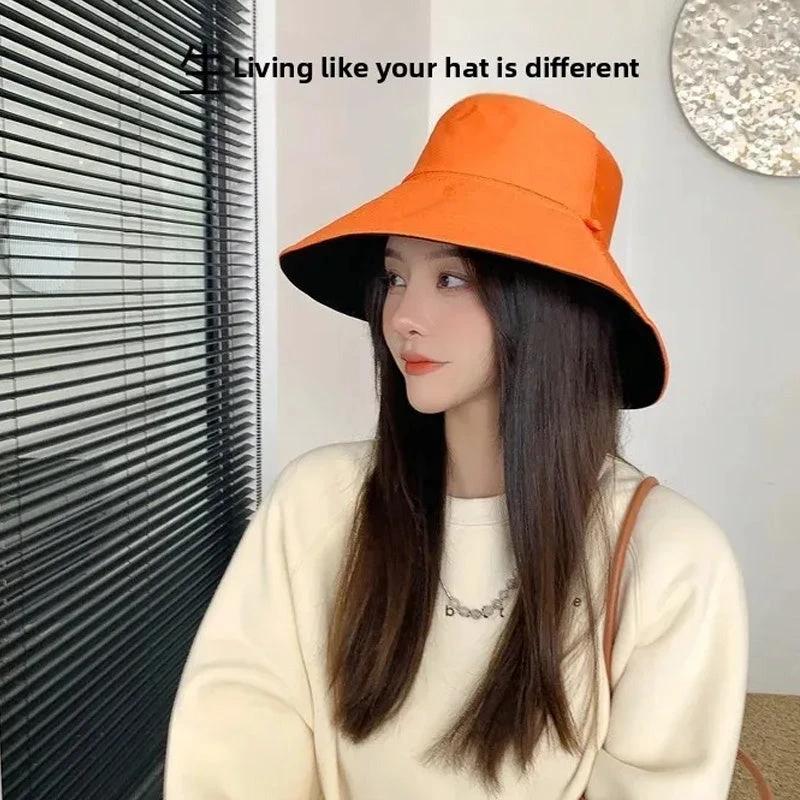Sun Hat-Women Hat-Ladies Hat-Fashion-Hot Japanese Style Fisherman-Female-Women's Hats by GJG Denim