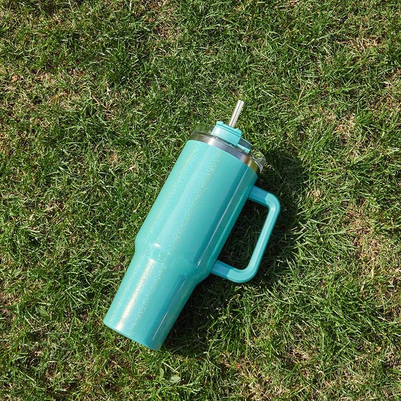 Large Capacity Double-layer Stainless Steel Vacuum Insulation Cup by GJG Denim
