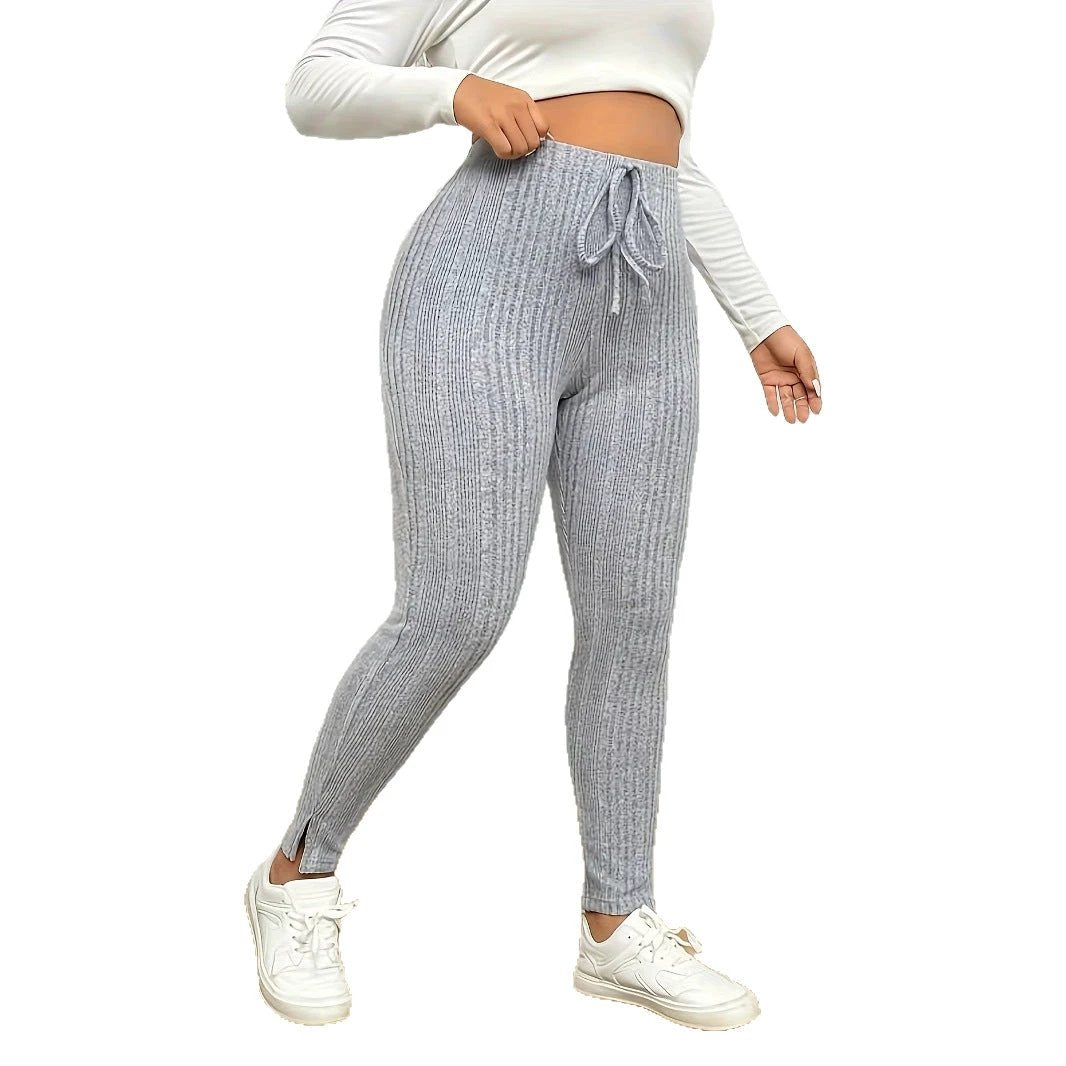 Women's Yoga Wear Tight-Fit High-Waist Base-Layer Fitness Pants by GJG Denim