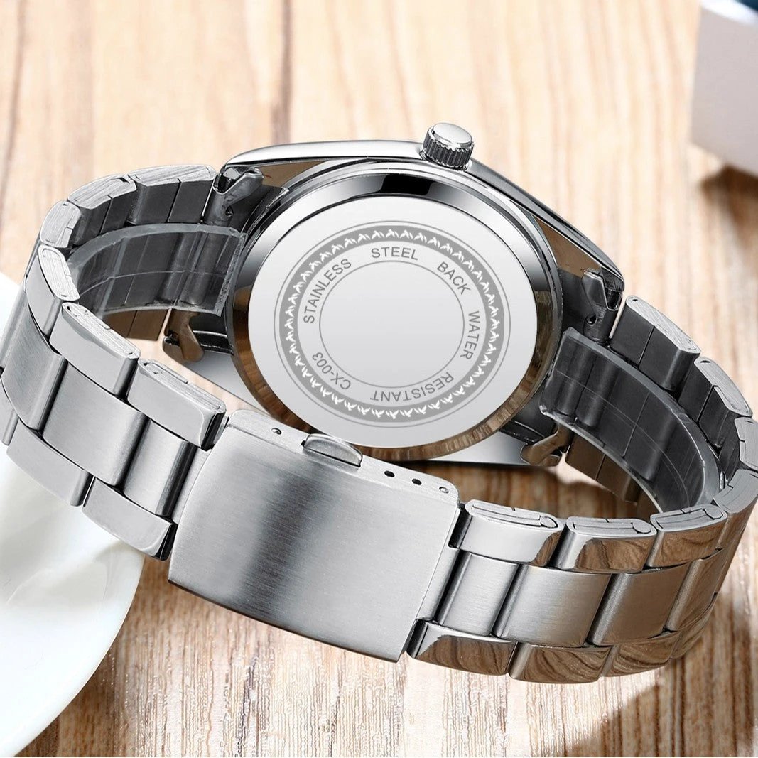 Men's Watch Luminous Waterproof Artistic Style by GJG Denim