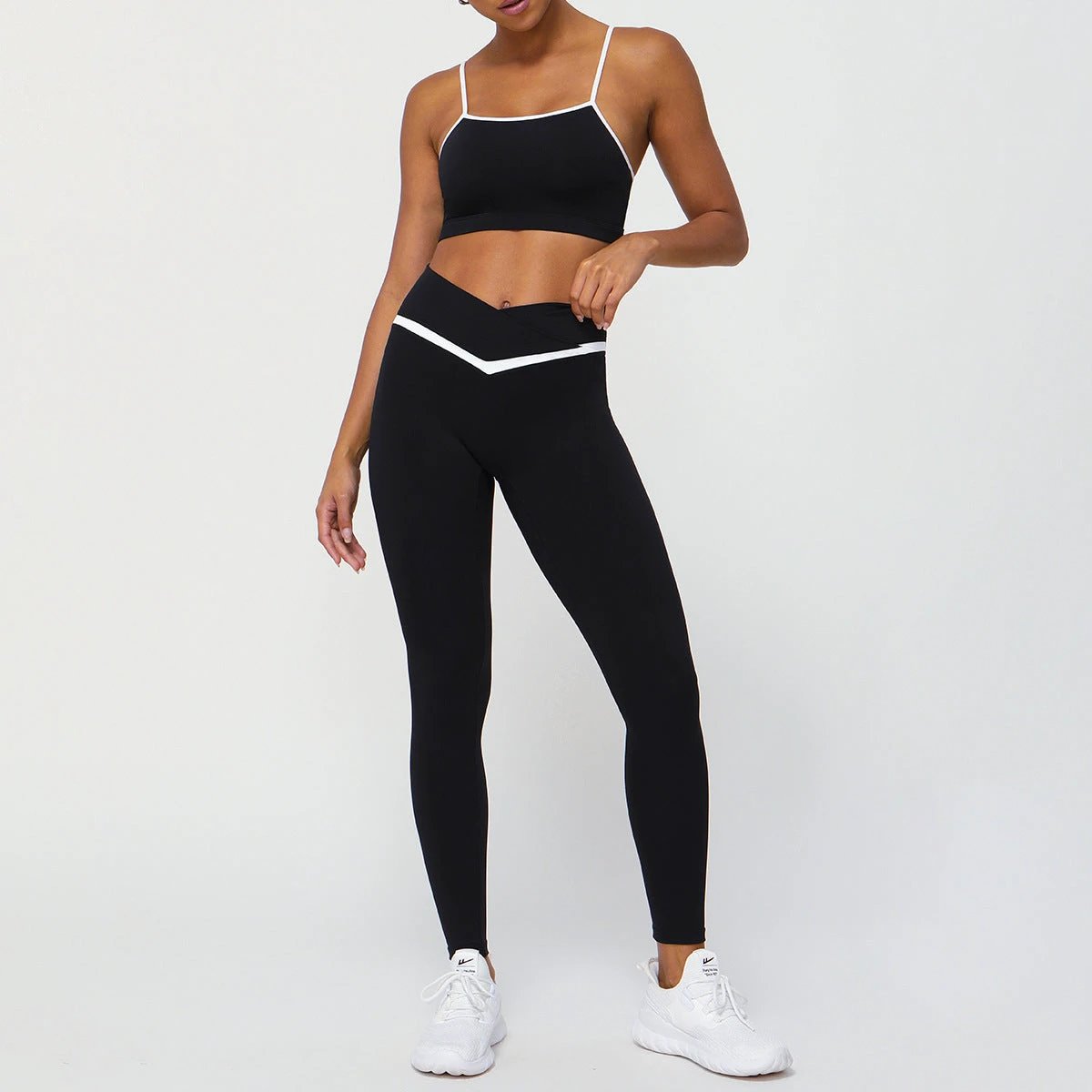 Hip Lifting Sport Casual Workout Clothes Suit by GJG Denim