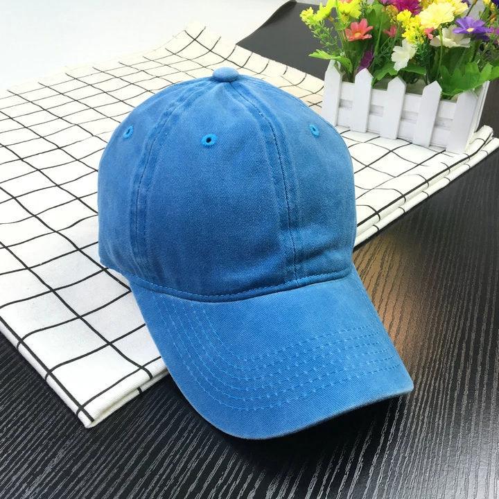 Men's Washed Baseball Caps by GJG Denim