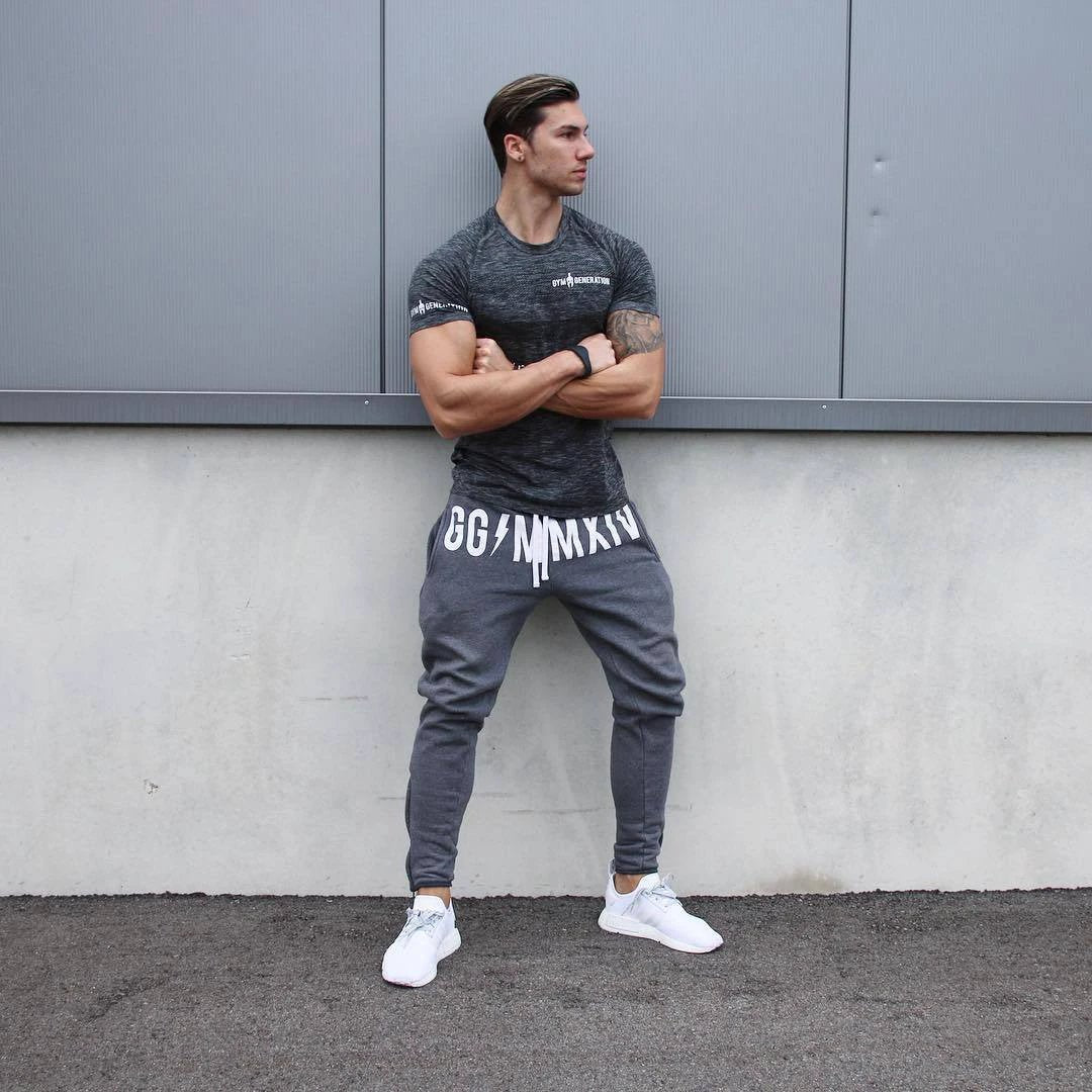 Men's Leisure/Running Sports Pants by GJG Denim