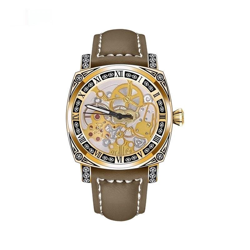 Men's 30M Water Resistant Luminous Quartz Watch by GJG Denim