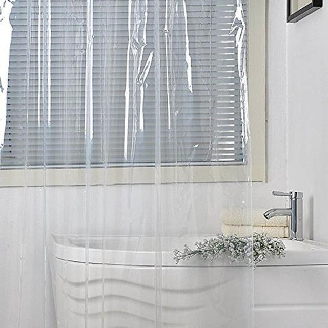 Waterproof Mildew Shower Curtain by GJG Denim
