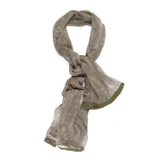 Men's Long Camouflage Multi-purpose Breathable Outdoor Scarf by GJG Denim