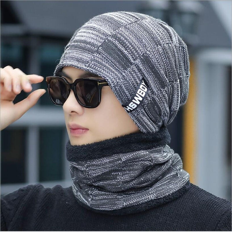 Men's Earmuffs Beanie by GJG Denim
