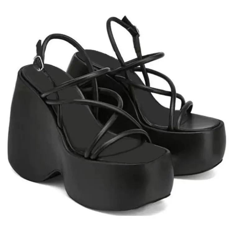 SpringSummer New Womens Stylish French-Style Sandals For Outwear by GJG Denim