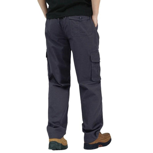 Men's Casual Multi-Pocket Pants by GJG Denim