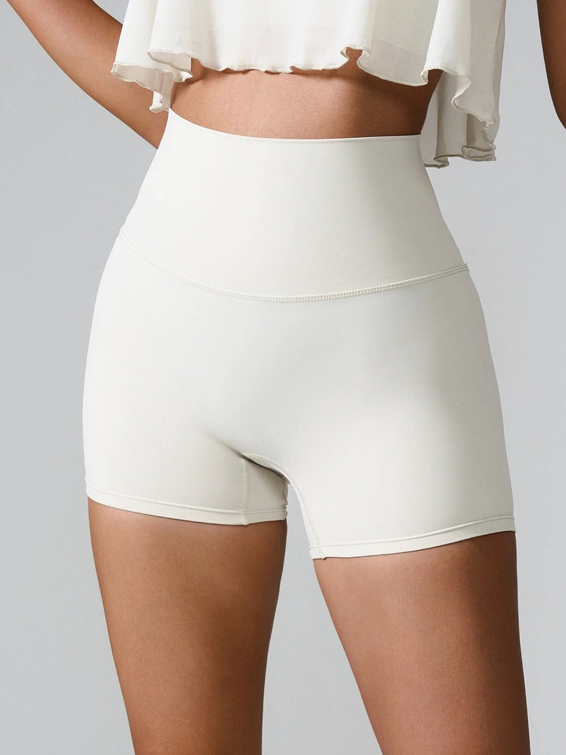 High Waist Active Shorts by Lady Ros