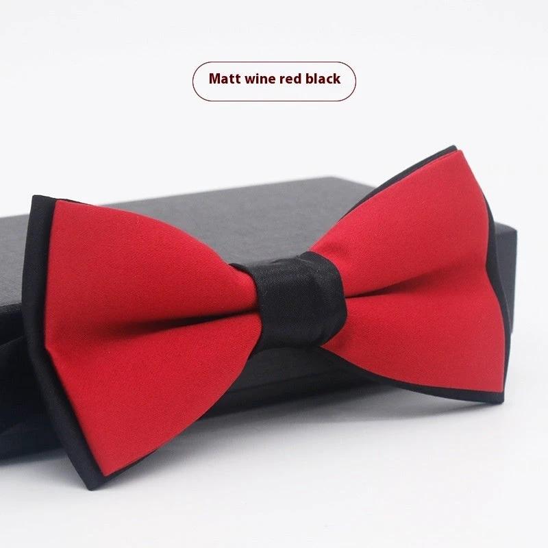 Men's Solid Color Bow Tie by GJG Denim