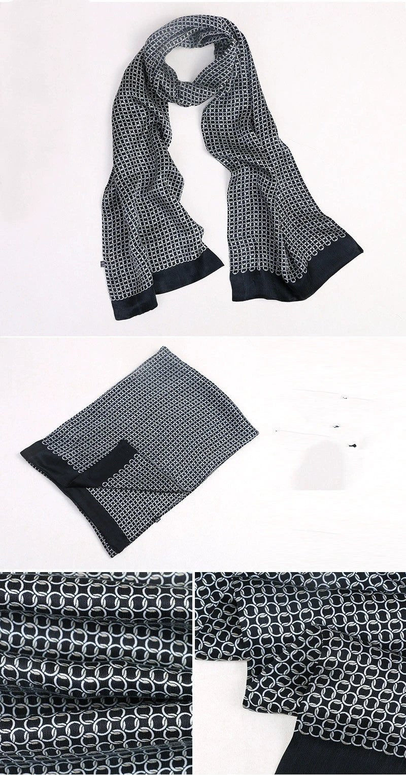 Men's Silk Scarf by GJG Denim