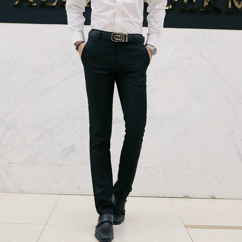 Men's Business Casual Slim-fit Pants by GJG Denim