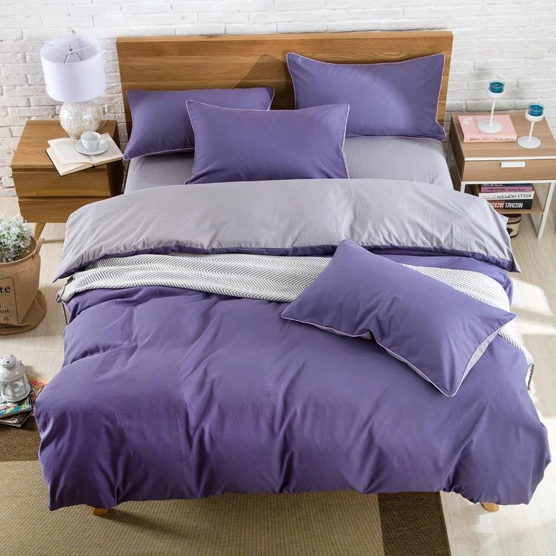 Brushed Plain Bedding (Duvet cover) Set by GJG Denim