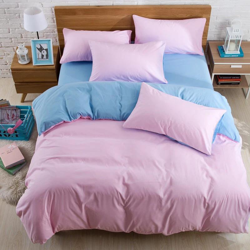 Brushed Plain Bedding (Duvet cover) Set by GJG Denim