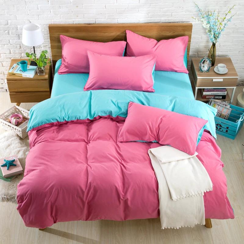 Brushed Plain Bedding (Duvet cover) Set by GJG Denim