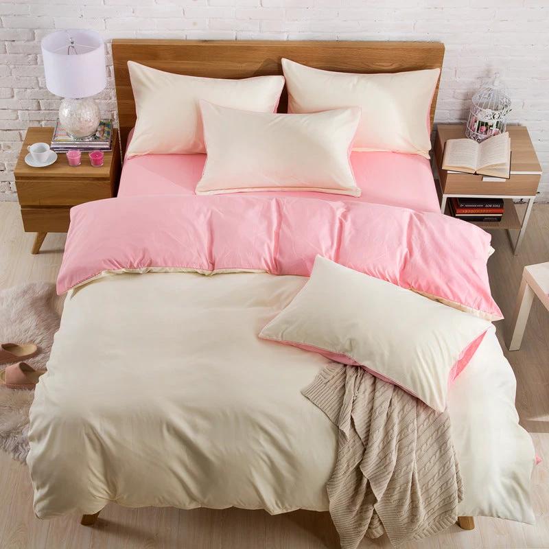 Brushed Plain Bedding (Duvet cover) Set by GJG Denim