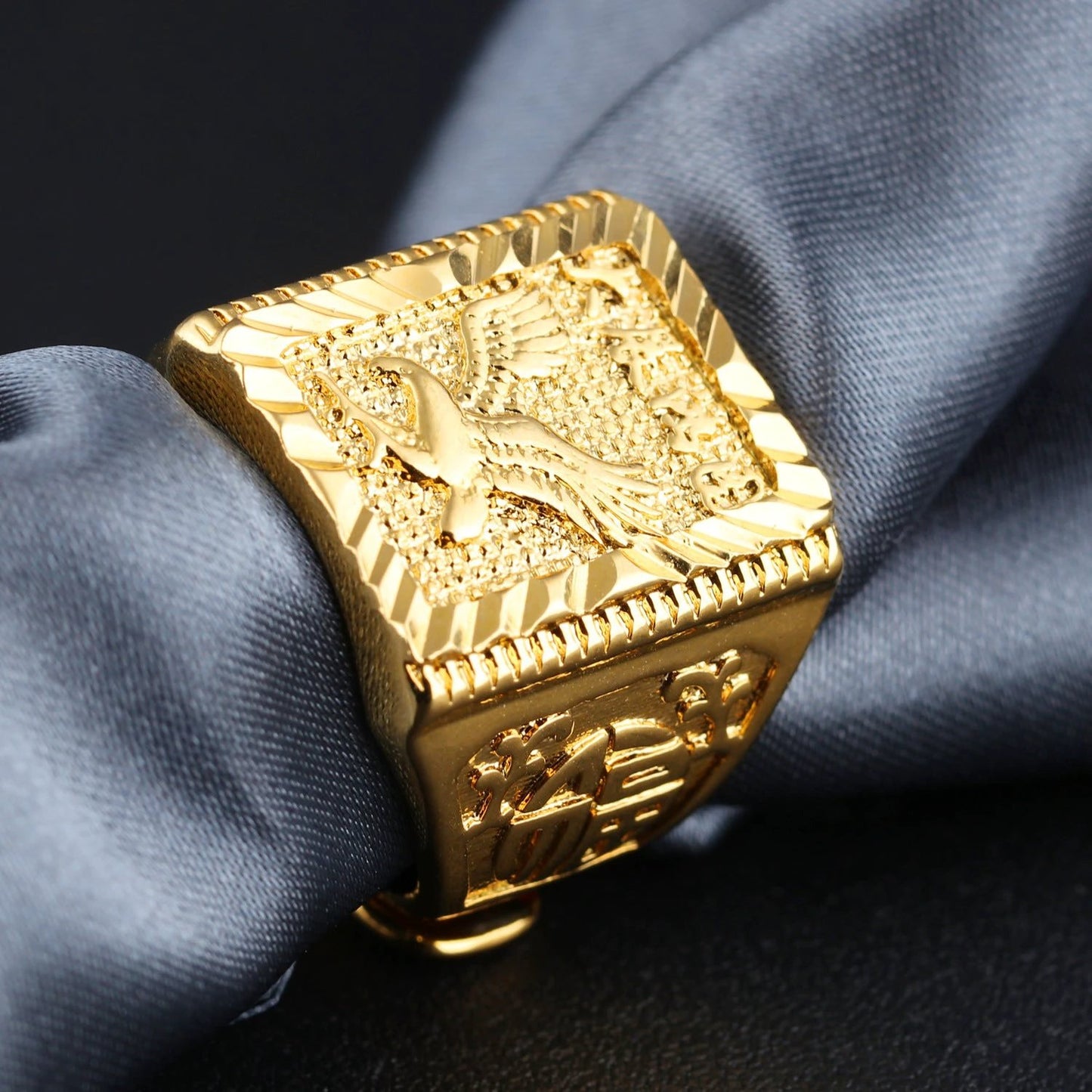 Sailboat Men's Ring by GJG Denim
