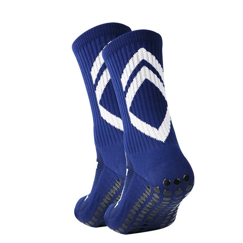 Men's Non-slip Thick Football Shock-absorbing Sports Socks by GJG Denim