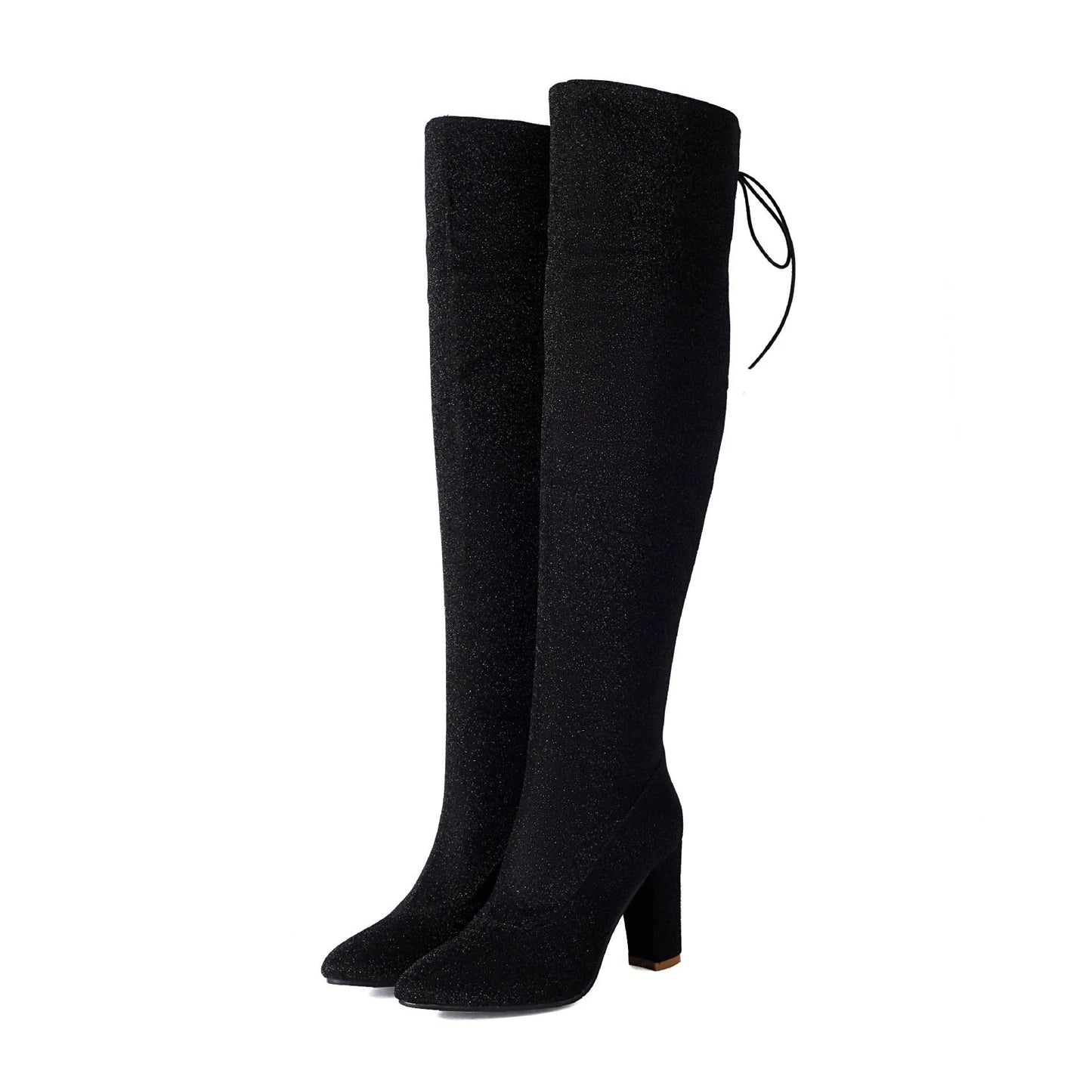 Over-the-knee Nightclub Knight 40-47 Large Size Boots by GJG Denim