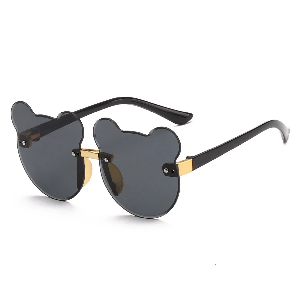 Cat Ear Kids Sunglasses Frameless Shape by GJG Denim