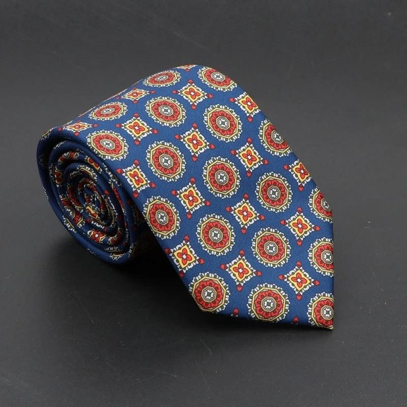 Men's Super Soft Bohemian Silk Ties by GJG Denim