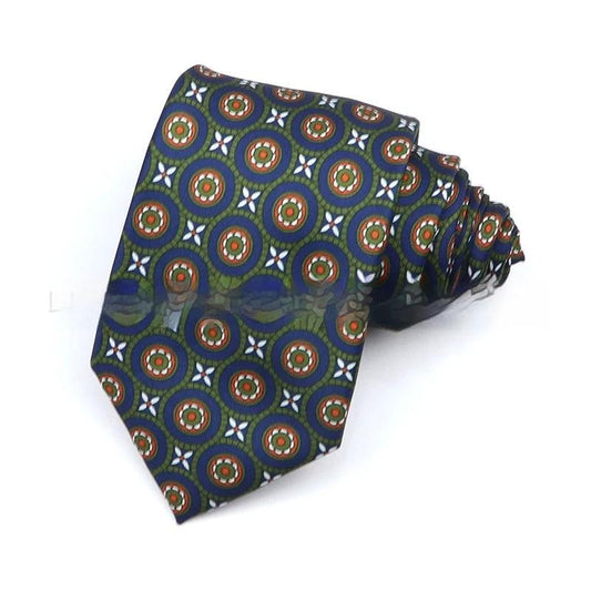 Business Polyester Men's Printed Tie by GJG Denim