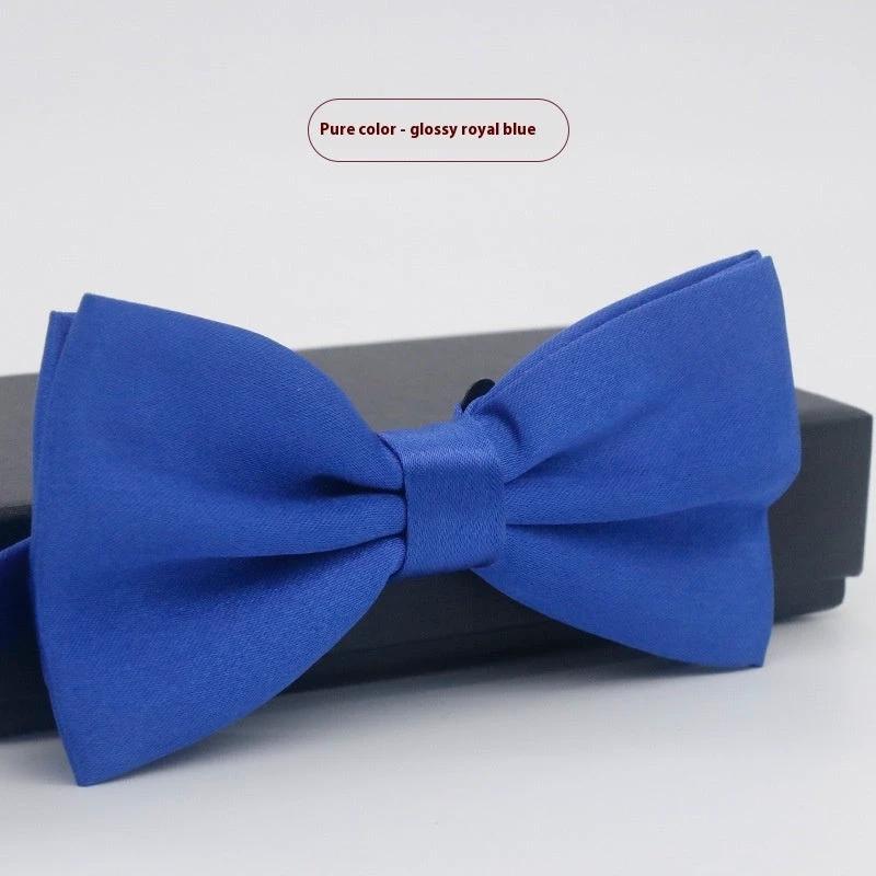 Men's Solid Color Bow Tie by GJG Denim