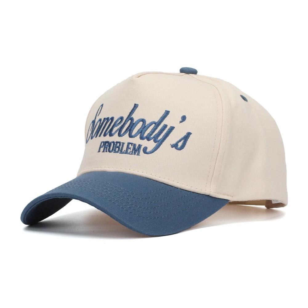 Men's "Somebody's Problem" Baseball Cap by GJG Denim