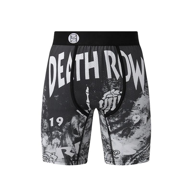 Cartoon Printed Quick-dry Men's Sports Fitness Extended Underwear by GJG Denim
