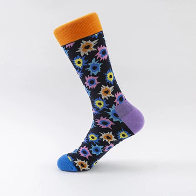 Men's Colorful Trendy Series Socks by GJG Denim