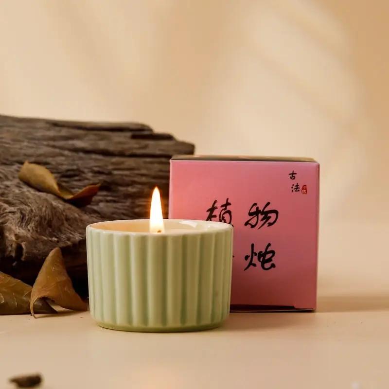 Indoor Durable Aromatherapy Soy Candles by GJG Denim