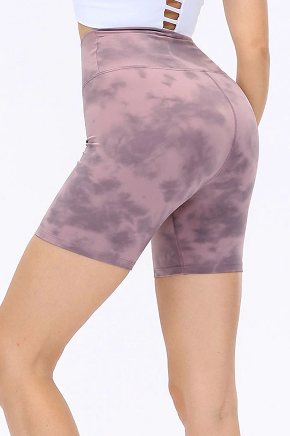 Wide Waistband Sports Shorts by Lady Ros