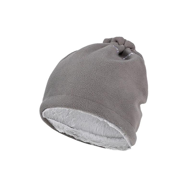 Men's Cold Proof And Warm Wind Proof Wool Hat or Neck Warmer by GJG Denim