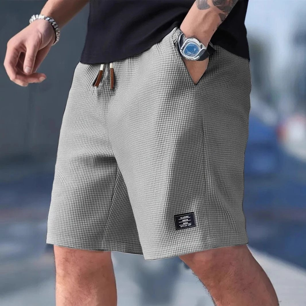 Men's Casual Sports Plus Size Loose Shorts by GJG Denim