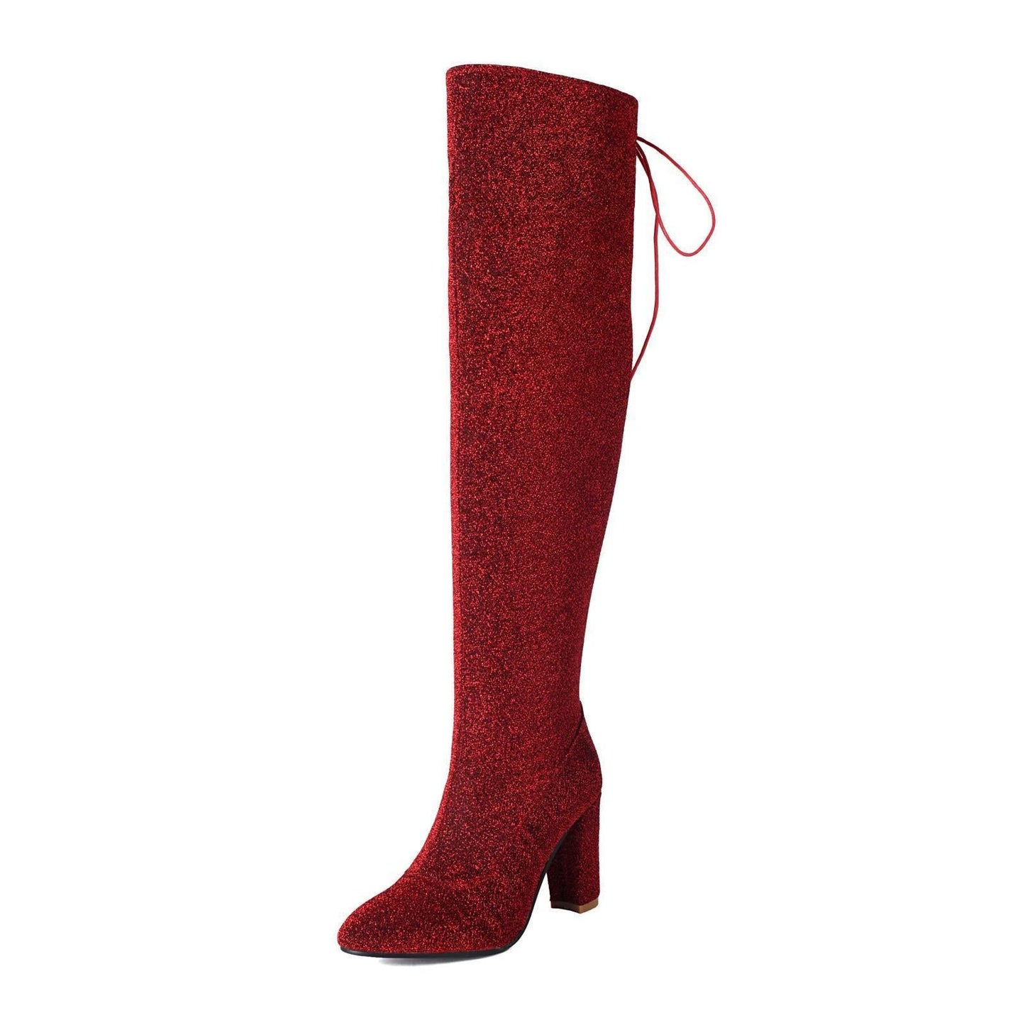 Over-the-knee Nightclub Knight 40-47 Large Size Boots by GJG Denim