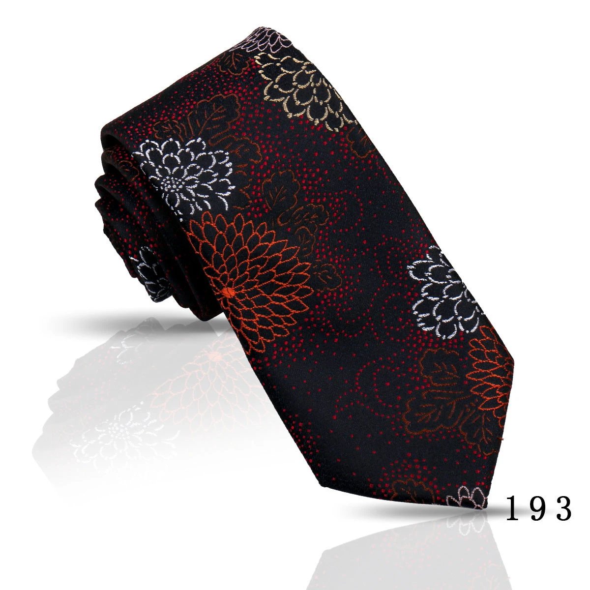 Men's Casual Polyester Jacquard Ties by GJG Denim