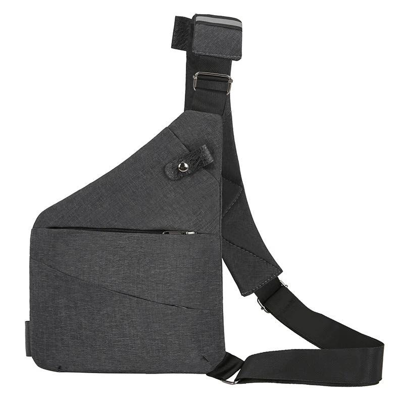 Men's Multifunctional Shoulder Bags Sports Chest Pack Bags by GJG Denim