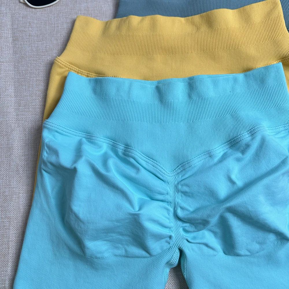 Women's Fashion Personality Fitness Yoga Shorts by GJG Denim
