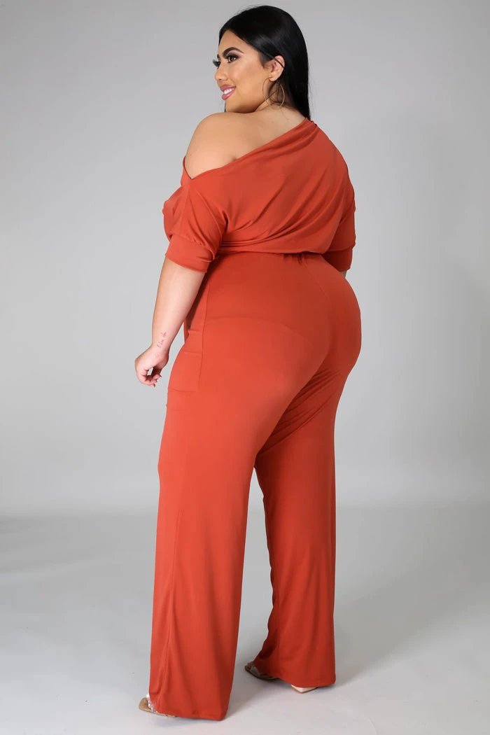 Women's Plus Size Jumpsuit Women's High Waist Jumpsuit by GJG Denim
