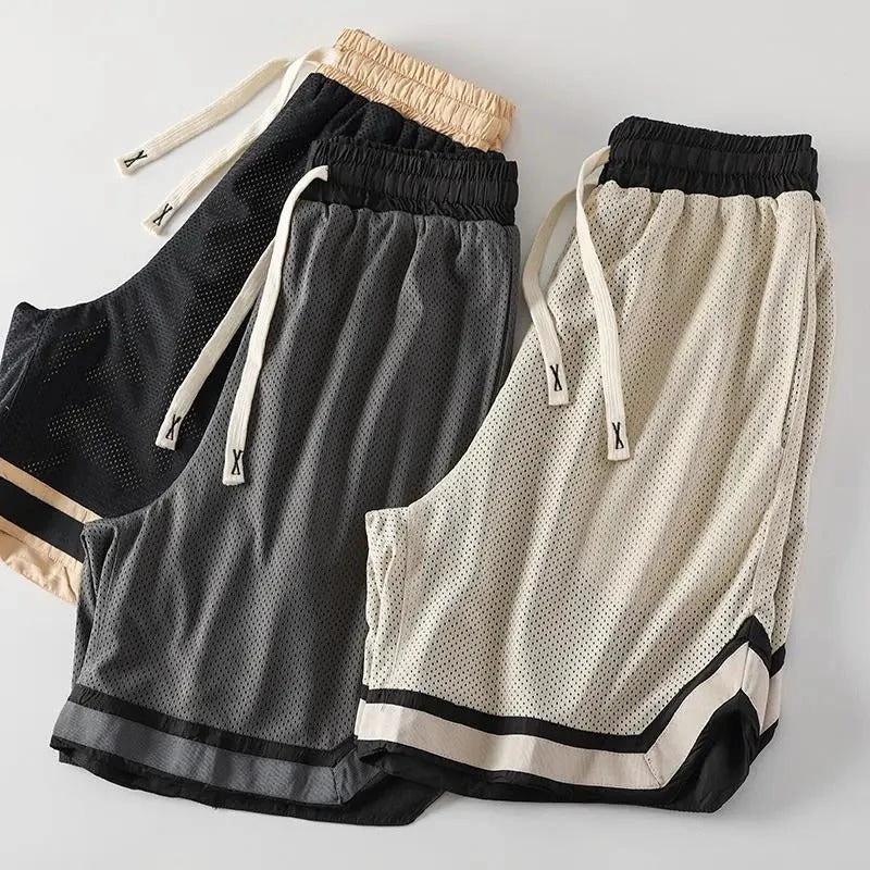 Breathable Loose Sports And Leisure Shorts by GJG Denim