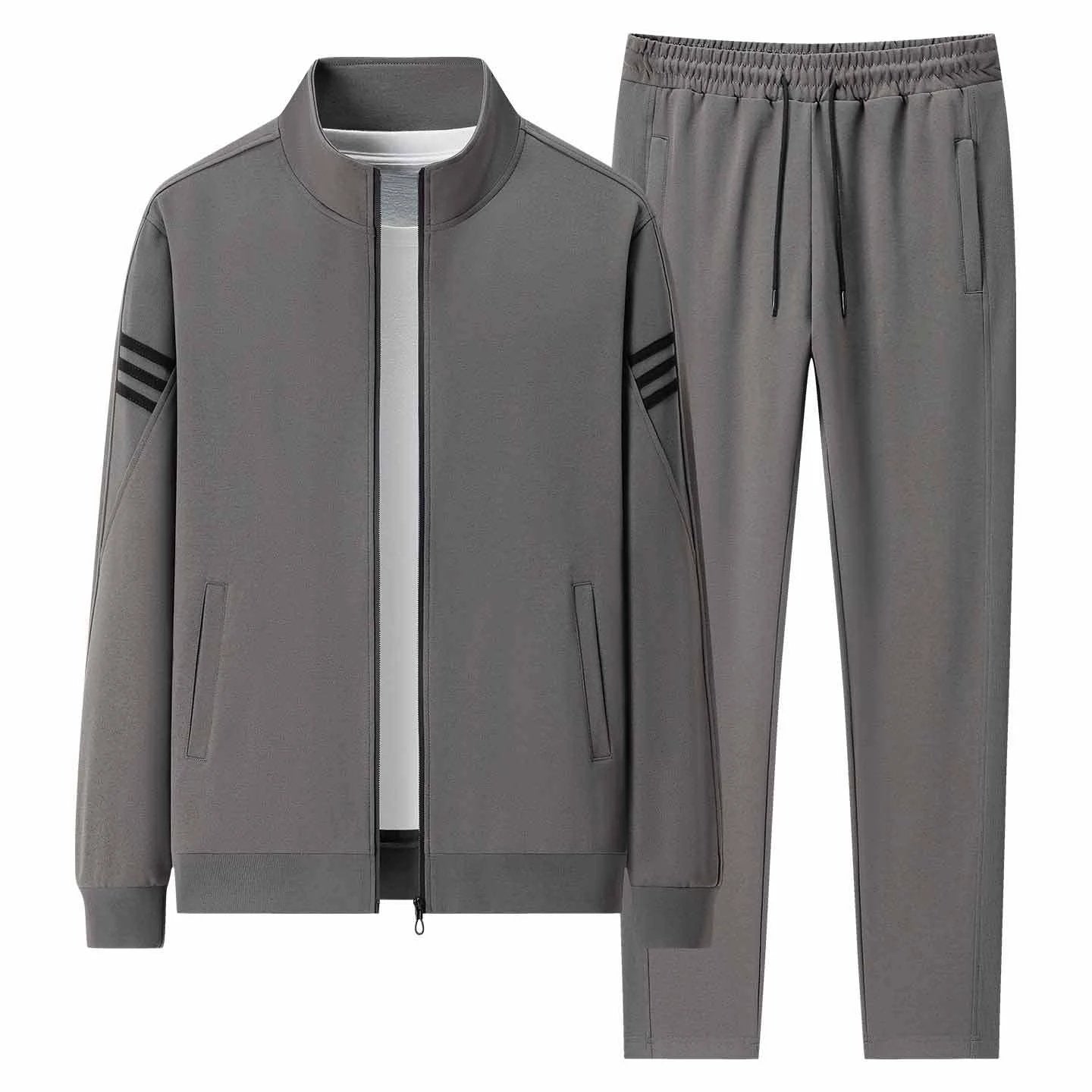 Casual Jacket And Pants Set For Men by GJG Denim