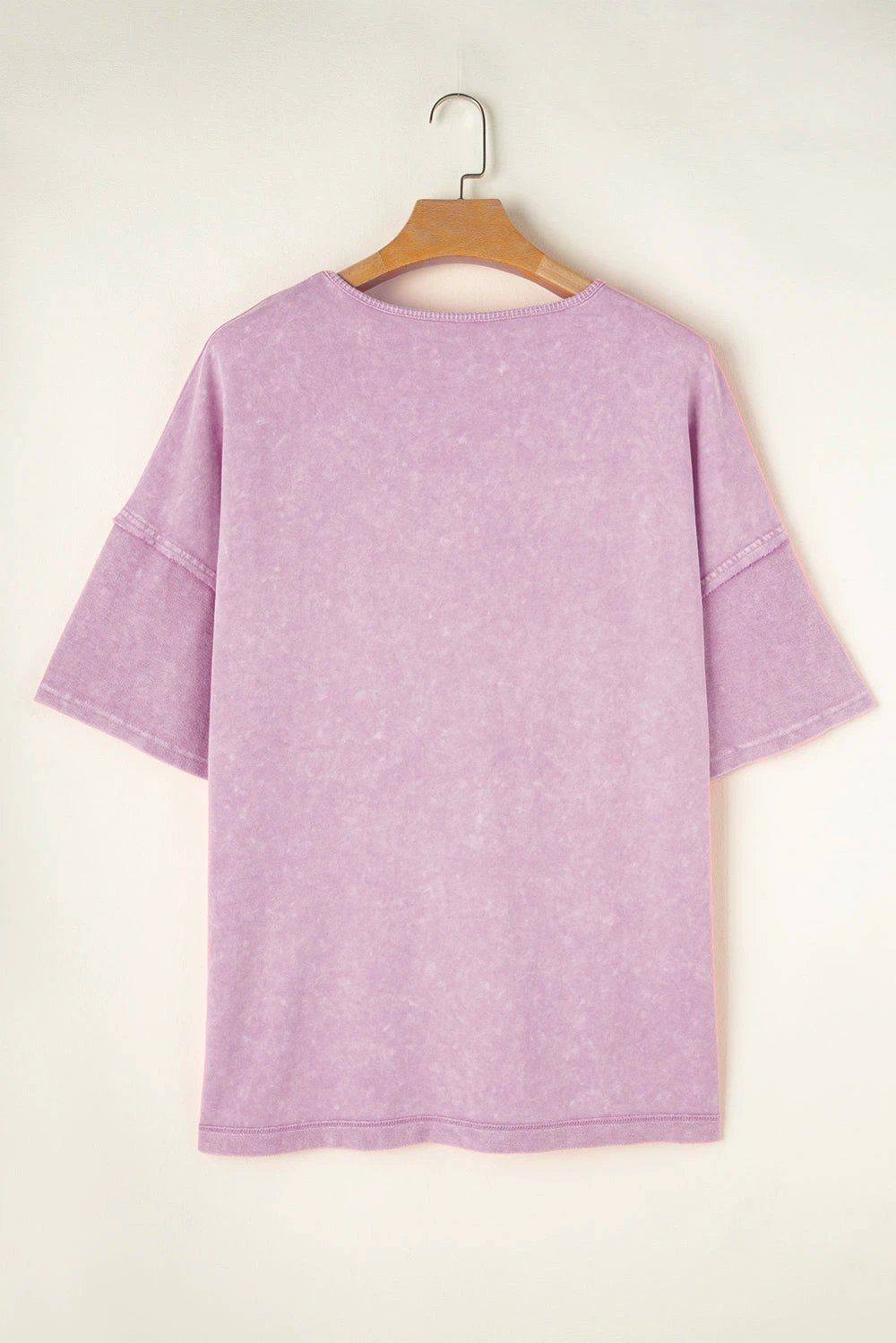 Plus Size Round Neck Half Sleeve T-Shirt by Lady Ros