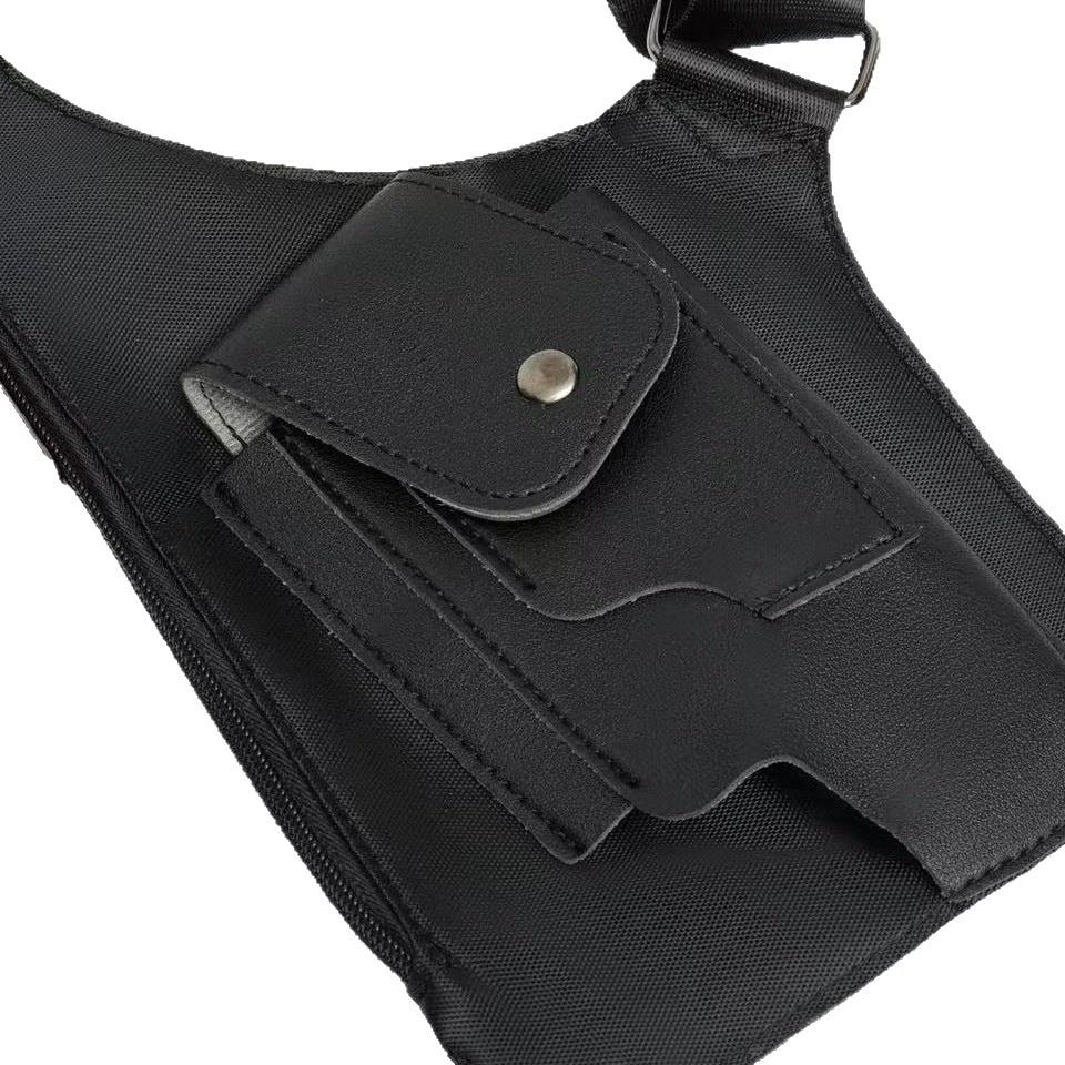 Men's Multi-functional Vintage Crossbody Underarm Shoulder Bag by GJG Denim