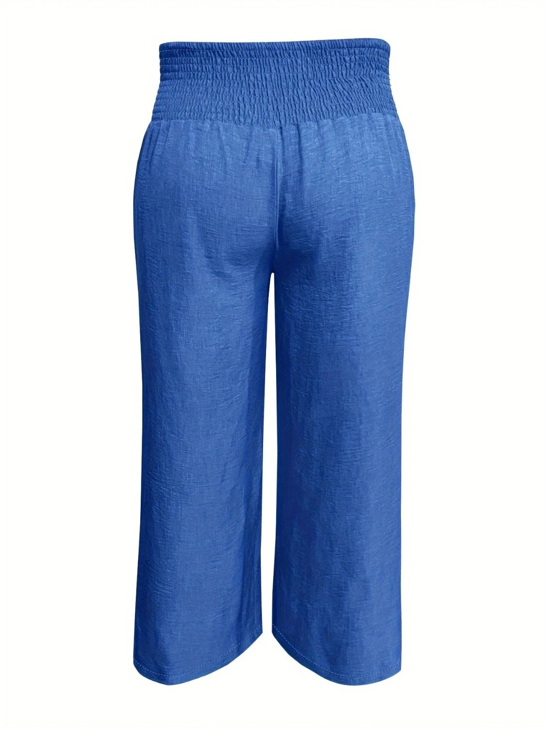 Plus Size High Waist Wide Leg Pants by Lady Ros